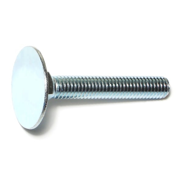 Midwest Fastener Elevator Bolt, 3/8"-16 Thrd Sz, 2-1/2 in L, Steel, Zinc Plated Finish, 5 PK 71325 - main